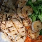 Best 28. Charbroiled Beef, Chicken, and Prawns Rice Plate in Red Deer, AB