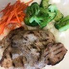 Best 24. Charbroiled Pork Chop Rice Plate in Red Deer, AB